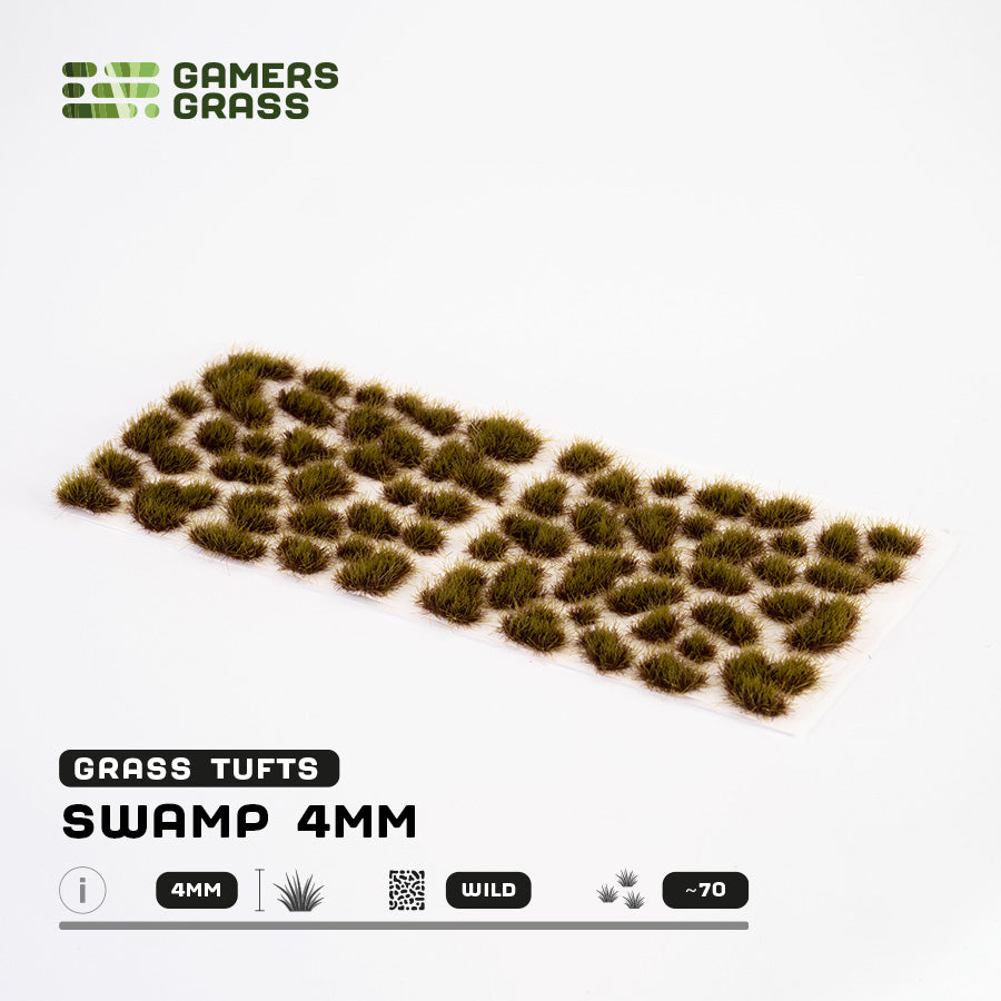 Gamers Grass: Grass Tufts 2-6mm - Swamp 4mm
