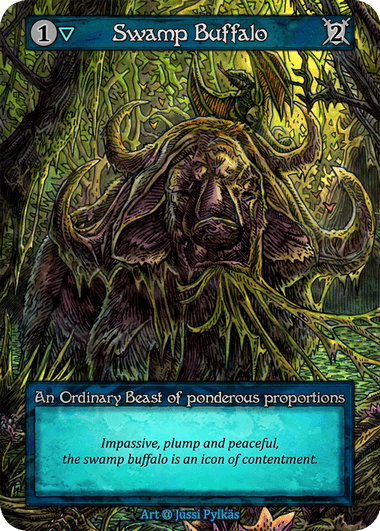 Beta - Swamp Buffalo - Foil
