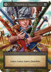 Arthurian Legends - Thankless Squire - Foil