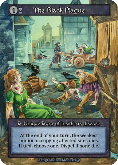 Arthurian Legends - The Black Plague - Foil