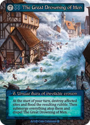 Arthurian Legends - The Great Drowning of Men - Foil