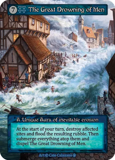 Arthurian Legends - The Great Drowning of Men - Foil