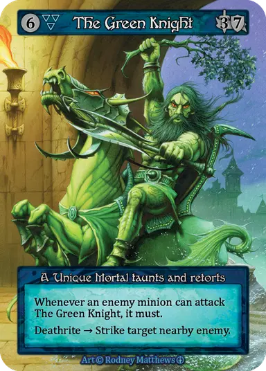 The Green Knight - Foil