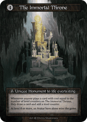 Alpha - The Immortal Throne - Foil