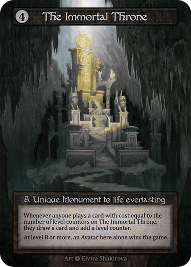Alpha - The Immortal Throne - Foil