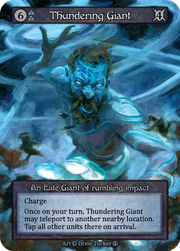 Arthurian Legends - Thundering Giant - Foil
