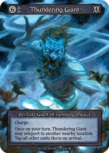 Arthurian Legends - Thundering Giant - Foil