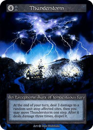 Alpha - Thunderstorm - Foil