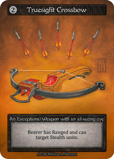 Alpha - Truesight Crossbow - Foil