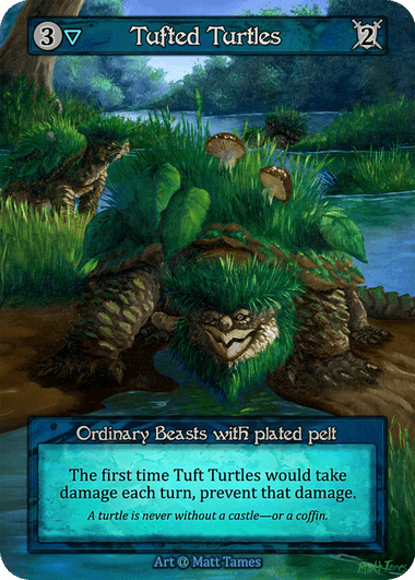Alpha - Tufted Turtles - Foil