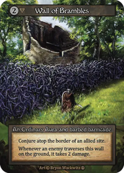 Arthurian Legends - Wall of Brambles - Foil