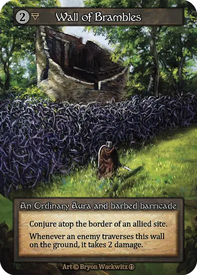 Arthurian Legends - Wall of Brambles - Foil