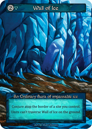 Wall of Ice - Alpha / Foil