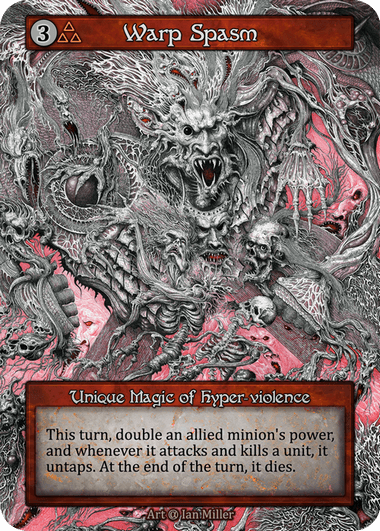 Alpha - Warp Spasm - Foil
