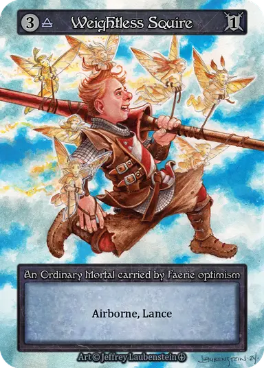 Arthurian Legends - Weightless Squire - Foil