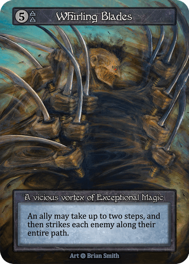 Alpha - Whirling Blades - Foil