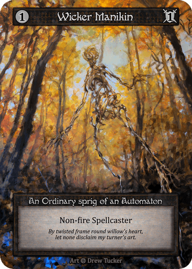 Alpha - Wicker Manikin - Foil