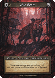 Alpha - Wild Boars - Non-Foil