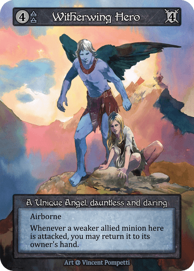 Alpha - Witherwing Hero - Foil
