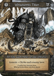 Beta - Wraetannis Titan - Foil