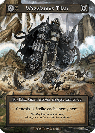 Wraetannis Titan - Beta / Non-Foil