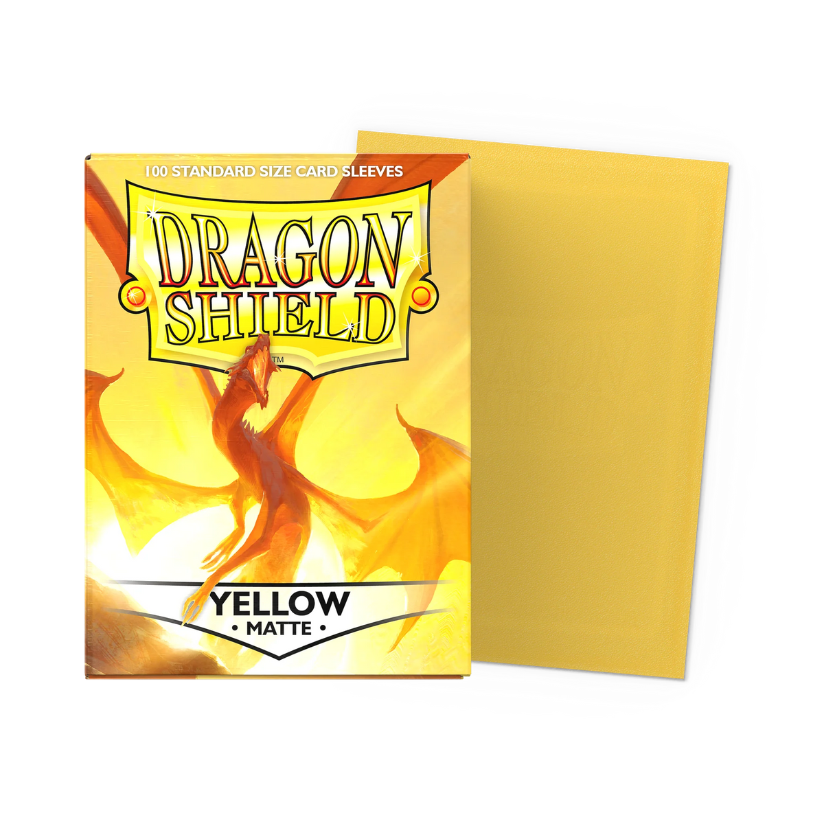Dragon Shield Matte Yellow
