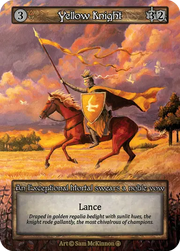 Arthurian Legends - Yellow Knight - Foil