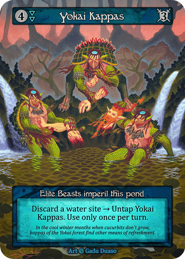 Beta - Yokai Kappas - Foil
