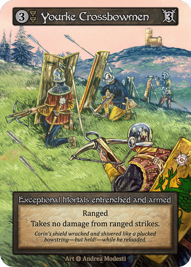 Alpha - Yourke Crossbowmen - Foil