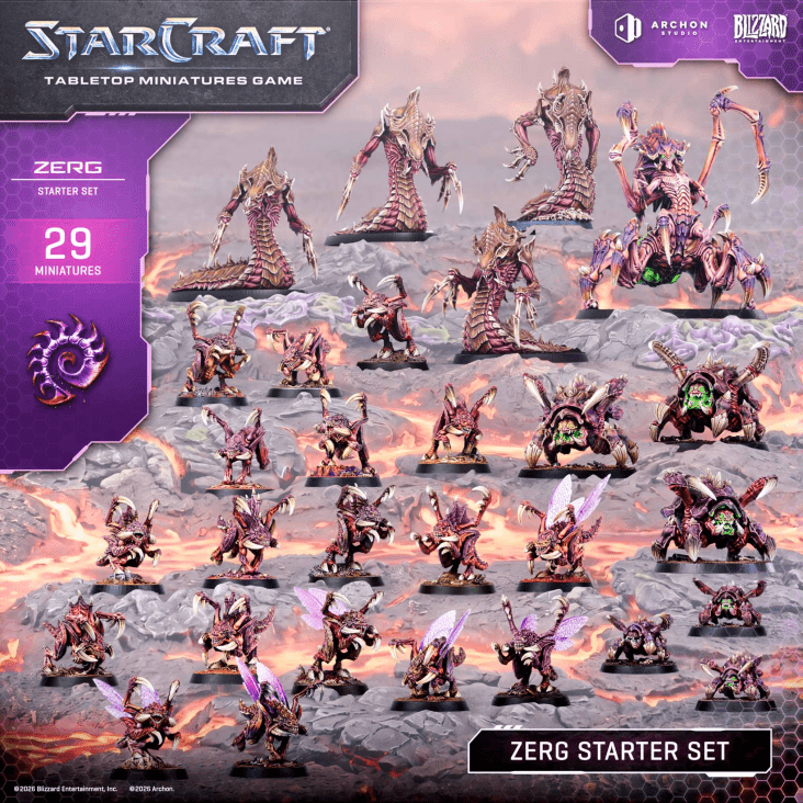 StarCraft Zerg Starter Set